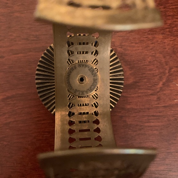 copper bracelet with stone - Picture 3 of 4